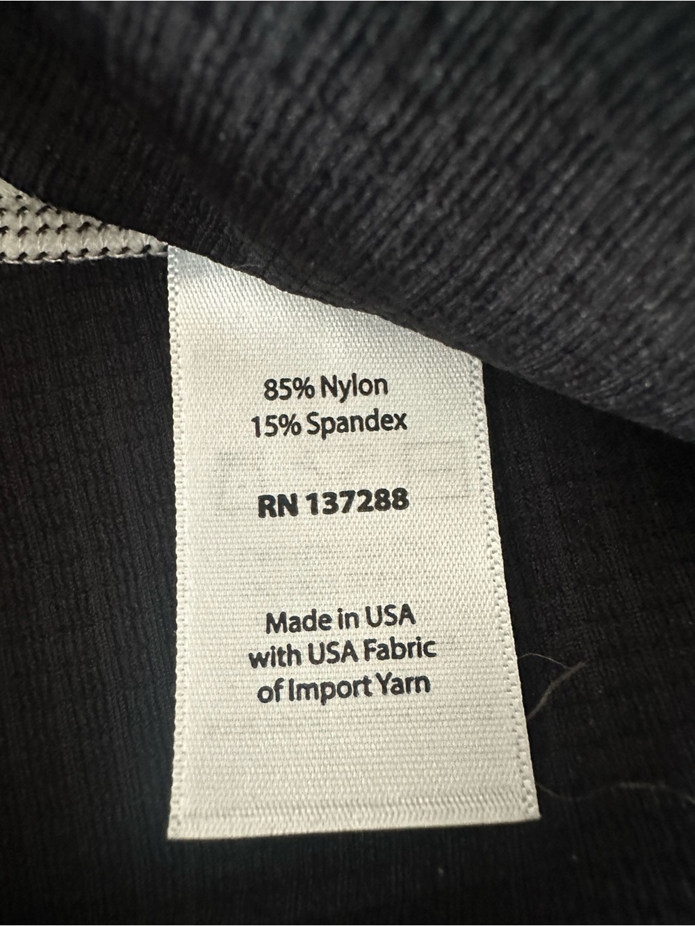Year of Ours Thermal Ski Onesie Black White Waffle Knit Base Layer Small NWT - Picture 15 of 15